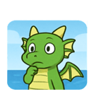 海のドラゴン@SFW（個別スタンプ：20）