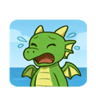 海のドラゴン@SFW（個別スタンプ：21）