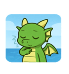 海のドラゴン@SFW（個別スタンプ：23）