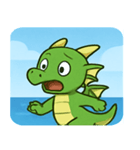 海のドラゴン@SFW（個別スタンプ：28）
