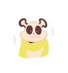 パンが好きなパン色のパンダ玄米パンさん（個別スタンプ：38）