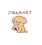 トイプーちゃん(モカ)（個別スタンプ：35）