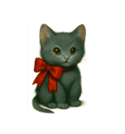 幸せな猫達の世界（個別スタンプ：3）