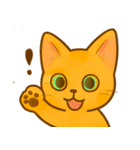 幸せな猫達の世界（個別スタンプ：4）