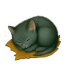 幸せな猫達の世界（個別スタンプ：5）