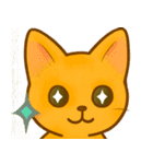 幸せな猫達の世界（個別スタンプ：8）