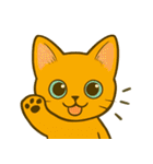 幸せな猫達の世界（個別スタンプ：14）