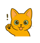 幸せな猫達の世界（個別スタンプ：20）
