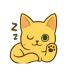 幸せな猫達の世界（個別スタンプ：22）