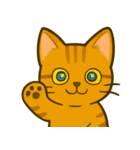 幸せな猫達の世界（個別スタンプ：24）