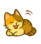 幸せな猫達の世界（個別スタンプ：36）