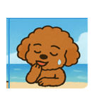 海のトイプードル@SFW（個別スタンプ：6）