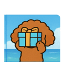 海のトイプードル@SFW（個別スタンプ：18）