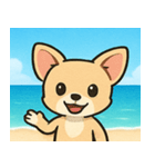 海のチワワ@SFW（個別スタンプ：1）