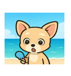 海のチワワ@SFW（個別スタンプ：2）
