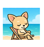 海のチワワ@SFW（個別スタンプ：5）
