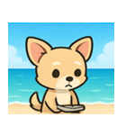 海のチワワ@SFW（個別スタンプ：7）