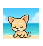海のチワワ@SFW（個別スタンプ：8）