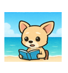 海のチワワ@SFW（個別スタンプ：9）