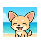 海のチワワ@SFW（個別スタンプ：17）