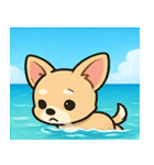 海のチワワ@SFW（個別スタンプ：28）