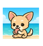海のチワワ@SFW（個別スタンプ：30）