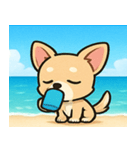 海のチワワ@SFW（個別スタンプ：31）