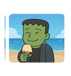 海のフランケンシュタイン@SFW（個別スタンプ：6）