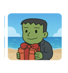 海のフランケンシュタイン@SFW（個別スタンプ：7）