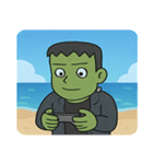 海のフランケンシュタイン@SFW（個別スタンプ：8）