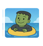 海のフランケンシュタイン@SFW（個別スタンプ：11）