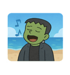 海のフランケンシュタイン@SFW（個別スタンプ：16）