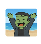 海のフランケンシュタイン@SFW（個別スタンプ：17）