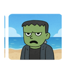 海のフランケンシュタイン@SFW（個別スタンプ：18）