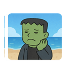 海のフランケンシュタイン@SFW（個別スタンプ：23）