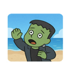 海のフランケンシュタイン@SFW（個別スタンプ：24）