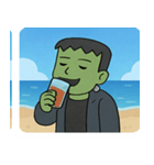 海のフランケンシュタイン@SFW（個別スタンプ：30）