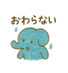 『いっしょに過ごそ』やさしいクレヨン（個別スタンプ：21）