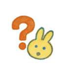 『いっしょに過ごそ』やさしいクレヨン（個別スタンプ：25）