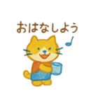 『いっしょに過ごそ』やさしいクレヨン（個別スタンプ：29）