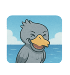 海のハシビロコウ@SFW（個別スタンプ：2）