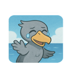 海のハシビロコウ@SFW（個別スタンプ：5）