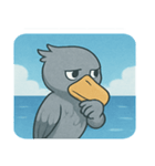 海のハシビロコウ@SFW（個別スタンプ：7）