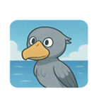 海のハシビロコウ@SFW（個別スタンプ：10）