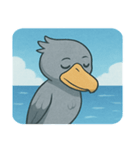 海のハシビロコウ@SFW（個別スタンプ：11）