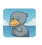 海のハシビロコウ@SFW（個別スタンプ：12）