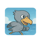 海のハシビロコウ@SFW（個別スタンプ：13）