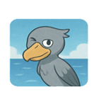 海のハシビロコウ@SFW（個別スタンプ：14）