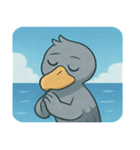 海のハシビロコウ@SFW（個別スタンプ：15）