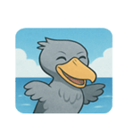 海のハシビロコウ@SFW（個別スタンプ：17）